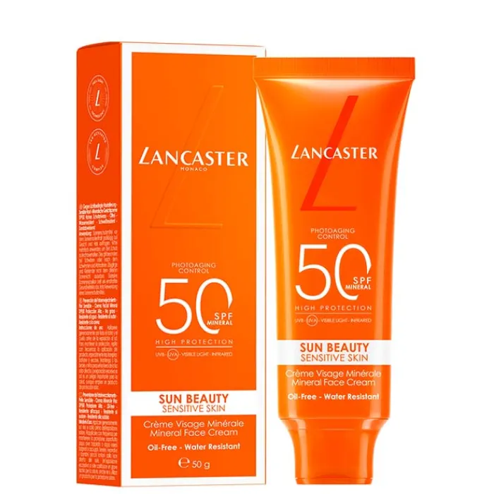 LANCASTER Sun Beauty Sensitive Skin Mineral Face Cream SPF50