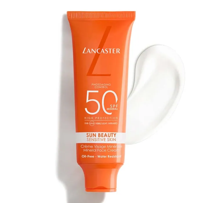 LANCASTER Sun Beauty Sensitive Skin Mineral Face Cream SPF50