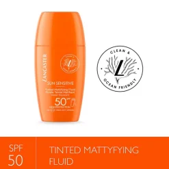 LANCASTER Sun Sensitive Tinted Mattifying Fluid SPF50