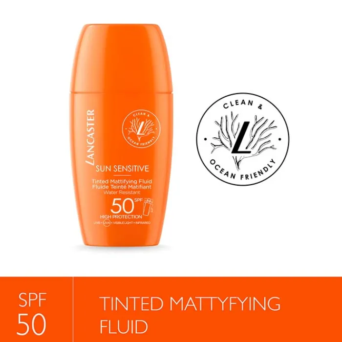 LANCASTER Sun Sensitive Tinted Mattifying Fluid SPF50