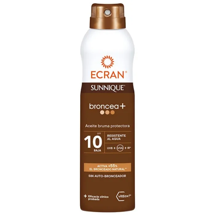 Ecran Sunnique Broncea+ Aceite Bruma SPF10