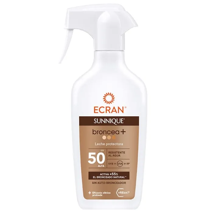 Ecran Sunnique Broncea+ Leche Protectora SPF50