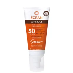 Ecran Sunnique Fluido Protector Cara y Escote SPF50+