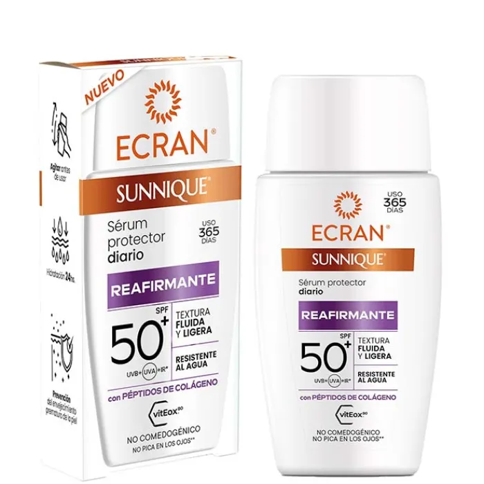 Ecran Sunnique Sérum Reafirmante SPF50+