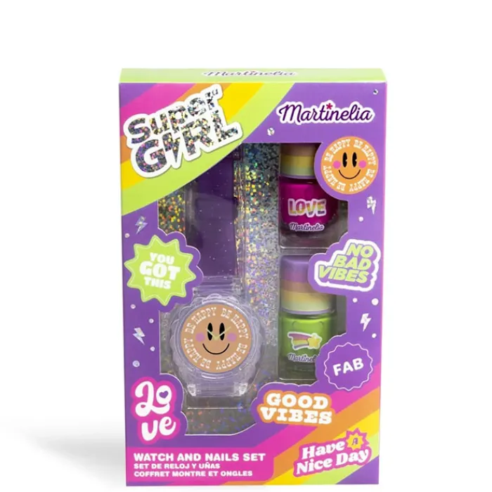 Martinelia Super Girl Watch & Nails Set