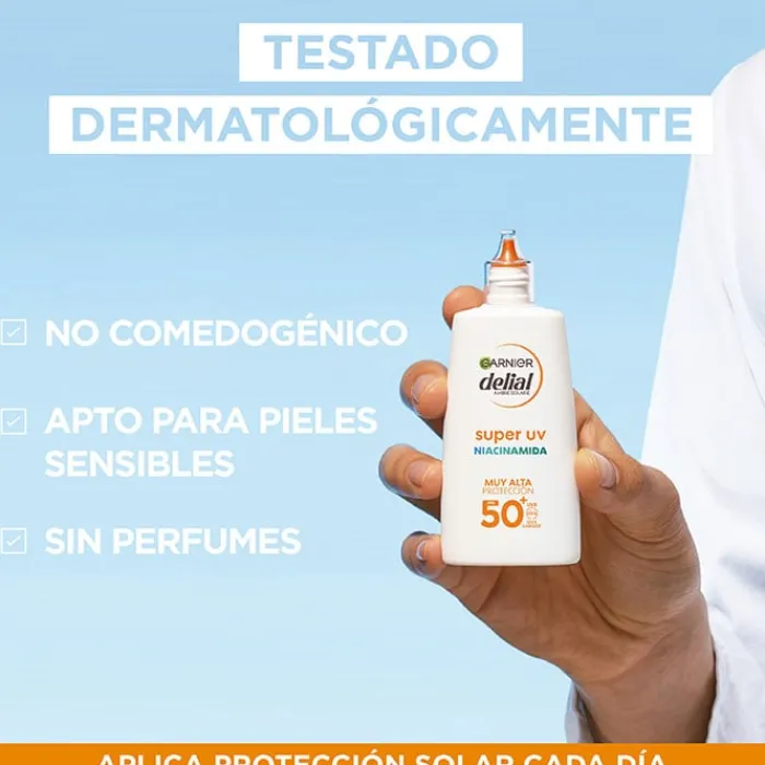 Delial Super UV Fluido Facial Niacinamida SPF50+