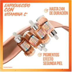 Hombre MAYBELLINE Superstay Skin Tint Vitamina C 24H