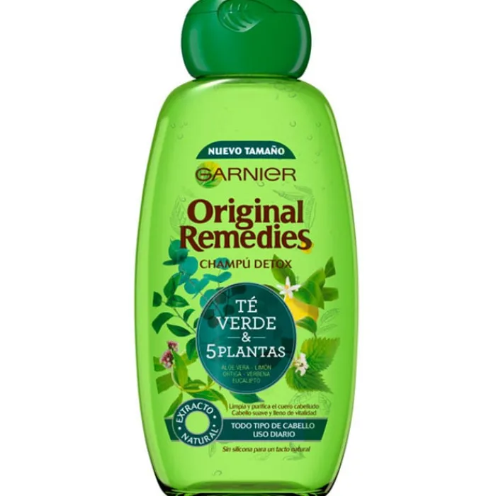 Original Remedies Té Verde & 5 Plantas Champú Detox