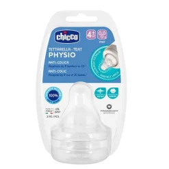 Chicco Tetina Physio Silicona 4 Meses+