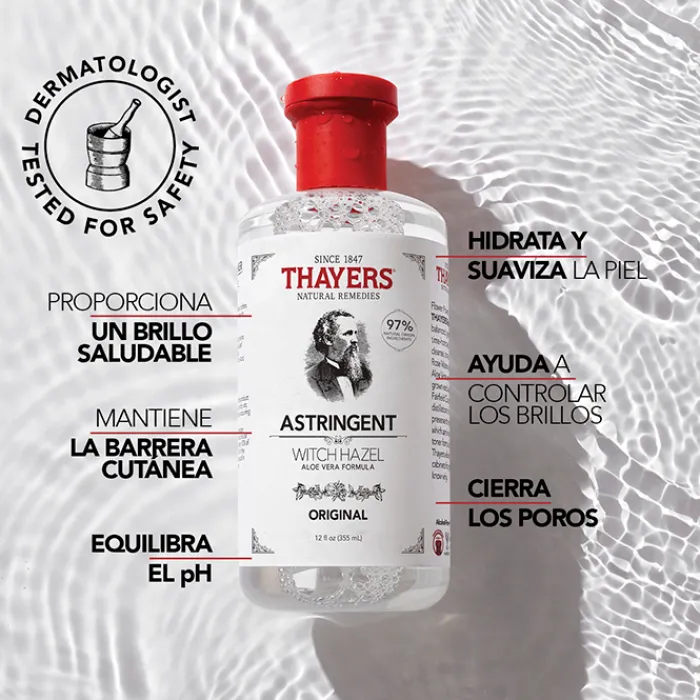 Thayers Tónico Astringente Original - Aloe Vera & Witch Hazel