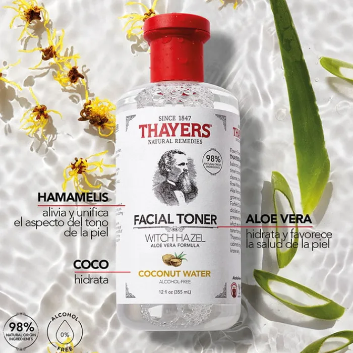 Thayers Tónico Coco - Aloe Vera & Witch Hazel