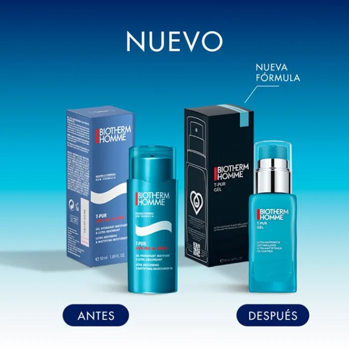 Hombre BIOTHERM HOMME T-Pur Gel Ultra-Matifiant & Anti-Brillance