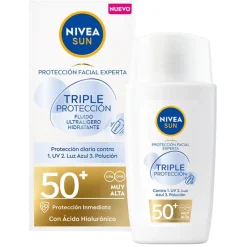 NIVEA Triple Protección Facial SPF50+