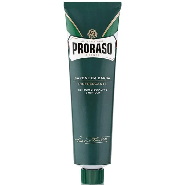 Hombre Proraso Tubo Crema Afeitar Eucalipto y Mentol