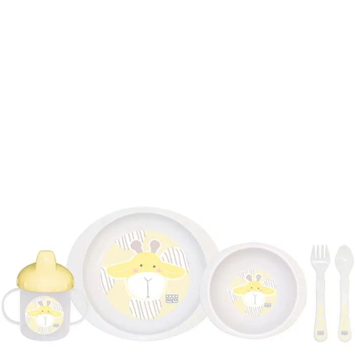 Saro Baby Vajilla Pocket Jungle Party Jirafa