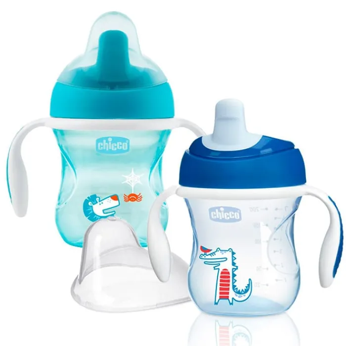 Chicco Vaso de Entrenamiento Mix&Match Azules 6 Meses+