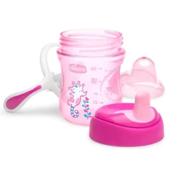 Chicco Vaso de Entrenamiento Mix&Match Rosa-Morado 6 Meses+