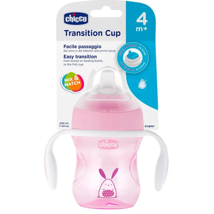 Chicco Vaso de Transición Mix&Match Rosa 4 Meses+