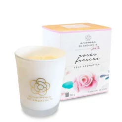 Aromas de Andalucía Vela Aromática Rosas Frescas