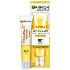 Hombre Garnier Vitamina C Fluido Antimanchas Anti-UV Invisible SPF50+