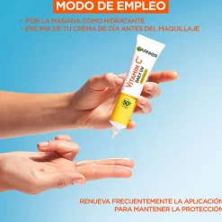 Hombre Garnier Vitamina C Fluido Antimanchas Anti-UV Invisible SPF50+