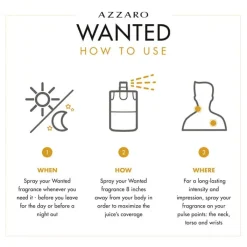 Hombre AZZARO Wanted by Night