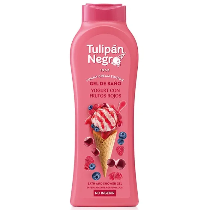 Tulipán Negro Yogurt con Frutos Rojos Gel de Baño