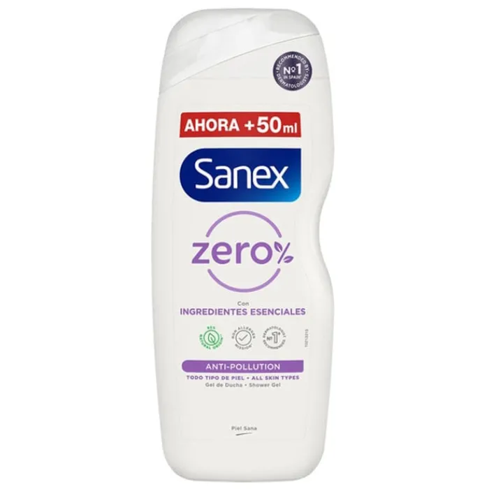 Sanex Zero% Anti-Pollution Gel de Ducha
